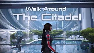 30 Minute Walk Around The Citadel  Mass Effect  Treadmill Virtual Walk Along [upl. by Hamburger]