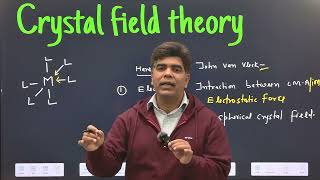 Crystal field theory CFT of Octahedral amp Tetrahedral compl  Coordination Compounds Rajesh Sir [upl. by Wilkey]