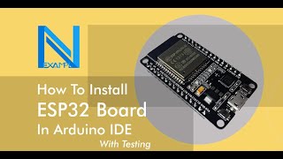 How To Install ESP32 Board In Arduino IDE With Testing  IN Hindi [upl. by Lissak239]