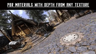 PBR Materials With DEPTH From ANY Texture  Unreal Engine tutorial [upl. by Flemming]