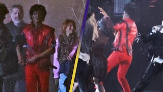 Michael Jackson Biopic Jafaar Jackson Recreates THRILLER Music Video [upl. by Yboc803]