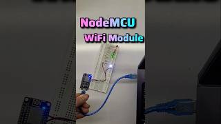 nodeMCU esp8266 12e Wifi module arduinoproject iot [upl. by Ramsey447]