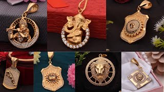 Most attractive gold chain pendant design for men👌👌 [upl. by Cherian]