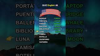 Pon a prueba tu vocabulario en ingles inglés cursodeingles inglesonline inglesonlinegratis [upl. by Suoicserp]