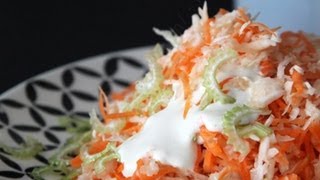 Comment réaliser une salade coleslaw au Bamix [upl. by Gallagher]