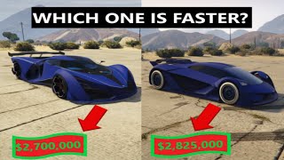 X80 PROTO VS TEZERACT WHICH IS FASTER GTA ONLINE [upl. by Adnahsor]