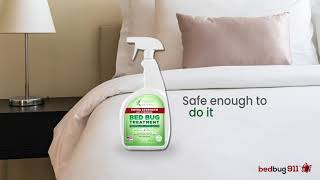 Bed Bug Killer Spray by Hygea Natural [upl. by Nonnair]