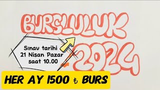 2024 Bursluluk Sınavı  Bursluluk sınavı kaç netle kazanılır [upl. by Wier]