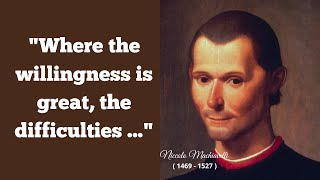 Top 38 Most Famous Niccolò Machiavelli Quotes [upl. by Yusem]