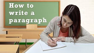 How to Write a Paragraph in English [upl. by Miehar]