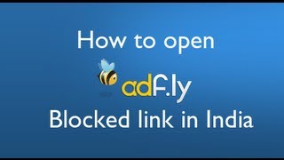 adfly not opening adfly blocked problem Solved [upl. by Latrina]