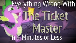 Parody Everything Wrong With The Ticket Master in 4 Minutes or Less [upl. by Lerrad]