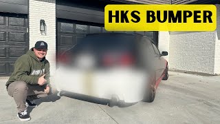 IS300 Sportcross gets HKS Bumper and DIY Taillights [upl. by Thordis304]