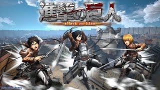 ATTACK ON TITAN PS4  GAMEPLAY DO INÍCIO [upl. by Jemina]