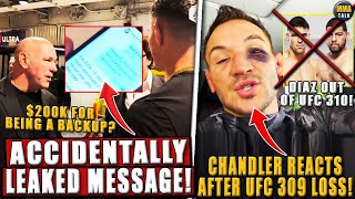 Tom Aspinall ACCIDENTALLY LEAKS how much he was paid for being a backup Chandler REACTS after loss [upl. by Brockwell]