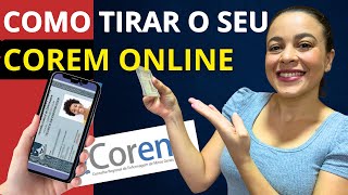 Como tirar o coren online  atualizado 2024 [upl. by Celina]