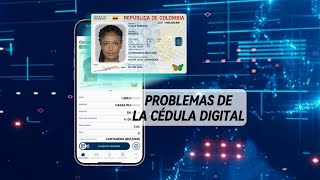 Problemas cédula digital  Noticias [upl. by Ennahgem337]