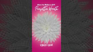 POINSETTIA WREATH KIT AVAILABLE NOW BUT SUPPLIES WON’T LAST LONG wreath [upl. by Arne]