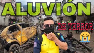 ALUVIÓN Y DESASTRE EN ECUADOR [upl. by Wenn]