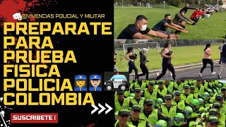 PREPÁRATE PARA PRUEBA FISICA5 PRUEBASdel proceso de incorporación POLICIA COL EsUnHonorSerPolicía [upl. by Aleek]