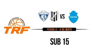 CUARTA FECHA TRF  CADCAI VS ALEM  U15 [upl. by Koppel]