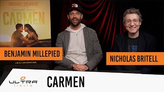 Benjamin Millepied and Nicholas Britell talk new movie Carmen Subtítulos en Español [upl. by Notyrb]