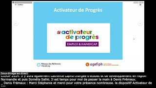 Webinaire Agefiph quotQuels outils pour réussir sa SEEPH quot [upl. by Alyac172]