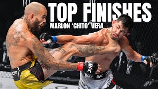 BEST FINISHES  MARLON quotCHITOquot VERA  UFC299 [upl. by Wyne268]