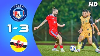 Brunai Darussalam 13 Sabah FC  International Friendly  Extended Highlights  692023 [upl. by Chicoine495]