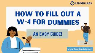 How to Fill Out a W4 Form for Dummies  StepbyStep Guide [upl. by Watt]