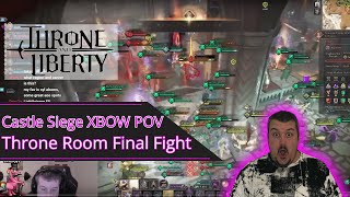 Throne and Liberty Castle Siege Gameplay  Crossbow Dagger POV  Final Throne Room Fight [upl. by Jorrie]