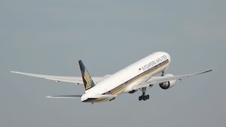 Singapore Airlines Boeing 777312ER 9VSWS departure at Munich Airport München Flughafen [upl. by Jenn77]