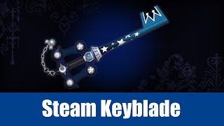 Kingdom Hearts 3 Steam Exclusive Keyblade  Dead of Night [upl. by Ahsasal987]