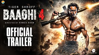 BAAGHI 4  OFFICIAL TRAILER  Tiger Shroff  Shraddha Kapoor Sajid Nadiadwala Ahmed Khan  Concept [upl. by Frederico]