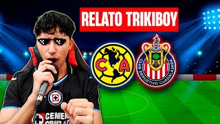 🔴 América zamosoric puber Chivas ⚽ Liga Mx 2024 En Directo  RELATO ÉPICO [upl. by Monti]