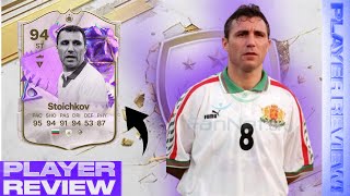 INSANO REVIEW DME STOICHKOV 94 FUT BIRTHDAY  FC 24 [upl. by Nwahsd]