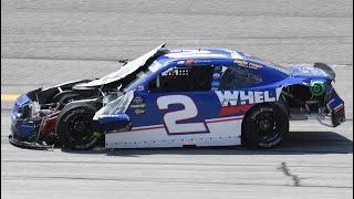 Worst Modern NASCAR Darlington Crashes [upl. by Adnam]