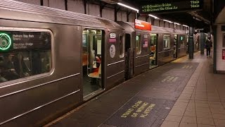 New York City Subway IRT Lexington Avenue Line at 14th Street–Union Square [upl. by Nrobyalc812]