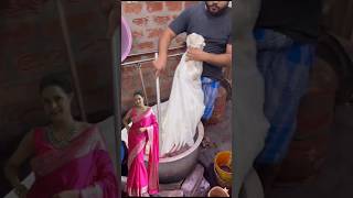 Saree making video manufacturer saree warmsilk [upl. by Dever35]