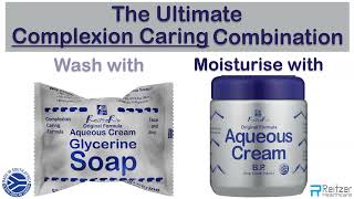 Reitzer Aqueous Cream and Soap  Complexion Caring Combo [upl. by Race]