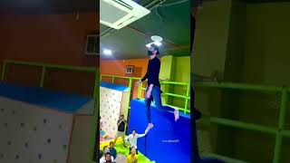 Trampoline park flip stunt [upl. by Asyral85]