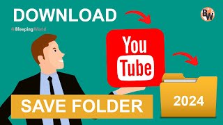 Where are YouTube Downloads Saved on PC  Folder Path Premium [upl. by Adnilim206]