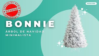 Una Simulación Invernal Para Tu Festividades Naomi Home  Bonnie Árbol De Navidad Minimalista [upl. by Hazeghi]