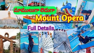 Mount opera hyderabad 2024mount opera amusement park in hyderabadmount opera water ridesPart2 [upl. by Dagna]