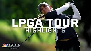 2024 Amundi Evian Championship Round 3  LPGA Tour Highlights  Golf Channel [upl. by Sauers207]