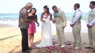 Kauai Wedding at Lydgate Beach [upl. by Abisia]