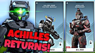 Halo infinite shop items  September 3rd Achilles Return  Cross core update [upl. by Lyda]