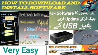 UPDATE SOFTWARE WITHOUT USB  DIGITAL SATELLITE RECEIVER  OPEN YOUTUBE DISH INFORMATIONDTH [upl. by Aliahs]