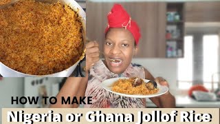 The ultimate guide to Nigerian Jollof rice vs Ghanaian Jollof rice [upl. by Noned]