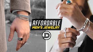 Top 7 Most AFFORDABLE JEWELRY Brands  Men’s Fashion  Accessories [upl. by Akenet]